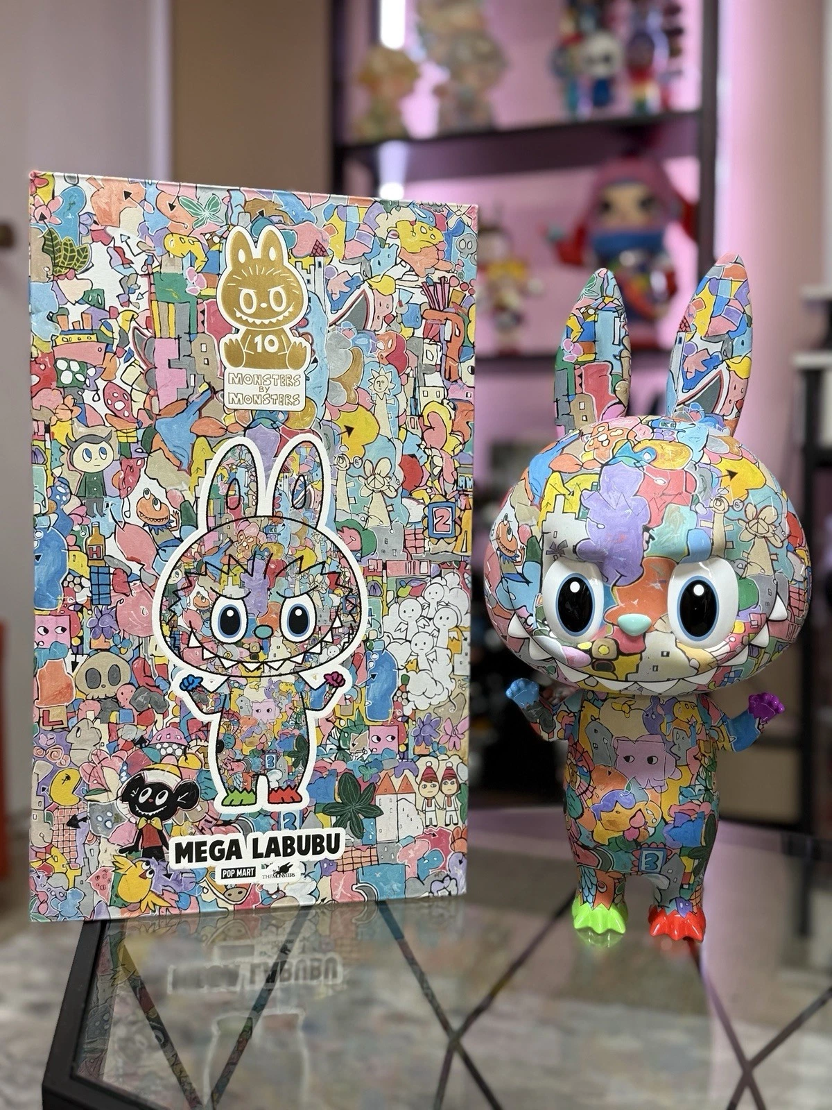 LABUBU POP MART MEGA LABUBU 400%