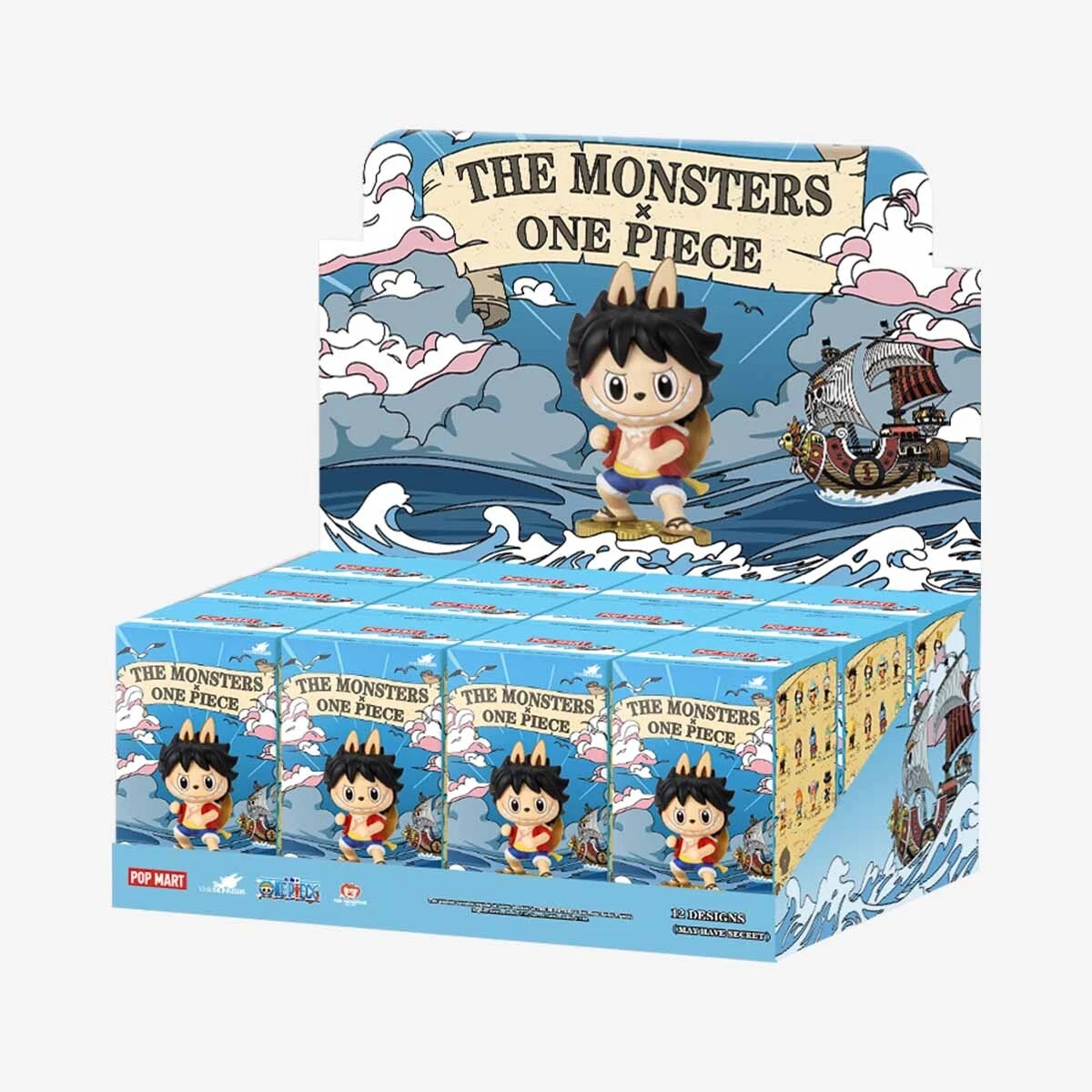 LABUBU  AUTHENTIC POP MART LABUBU THE MONSTERS X ONE PIECE SERIES (COMPLETE SET)