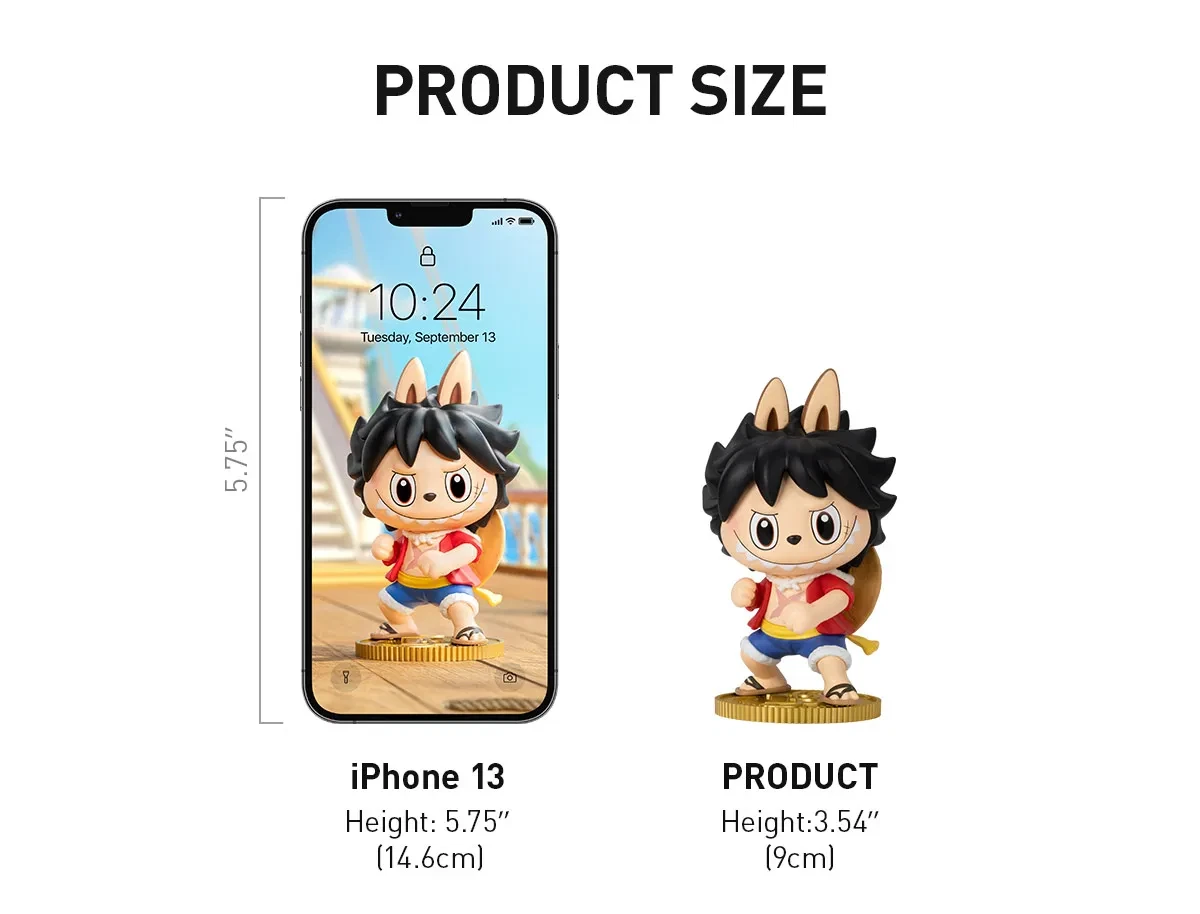 LABUBU  AUTHENTIC POP MART LABUBU THE MONSTERS X ONE PIECE SERIES (COMPLETE SET)
