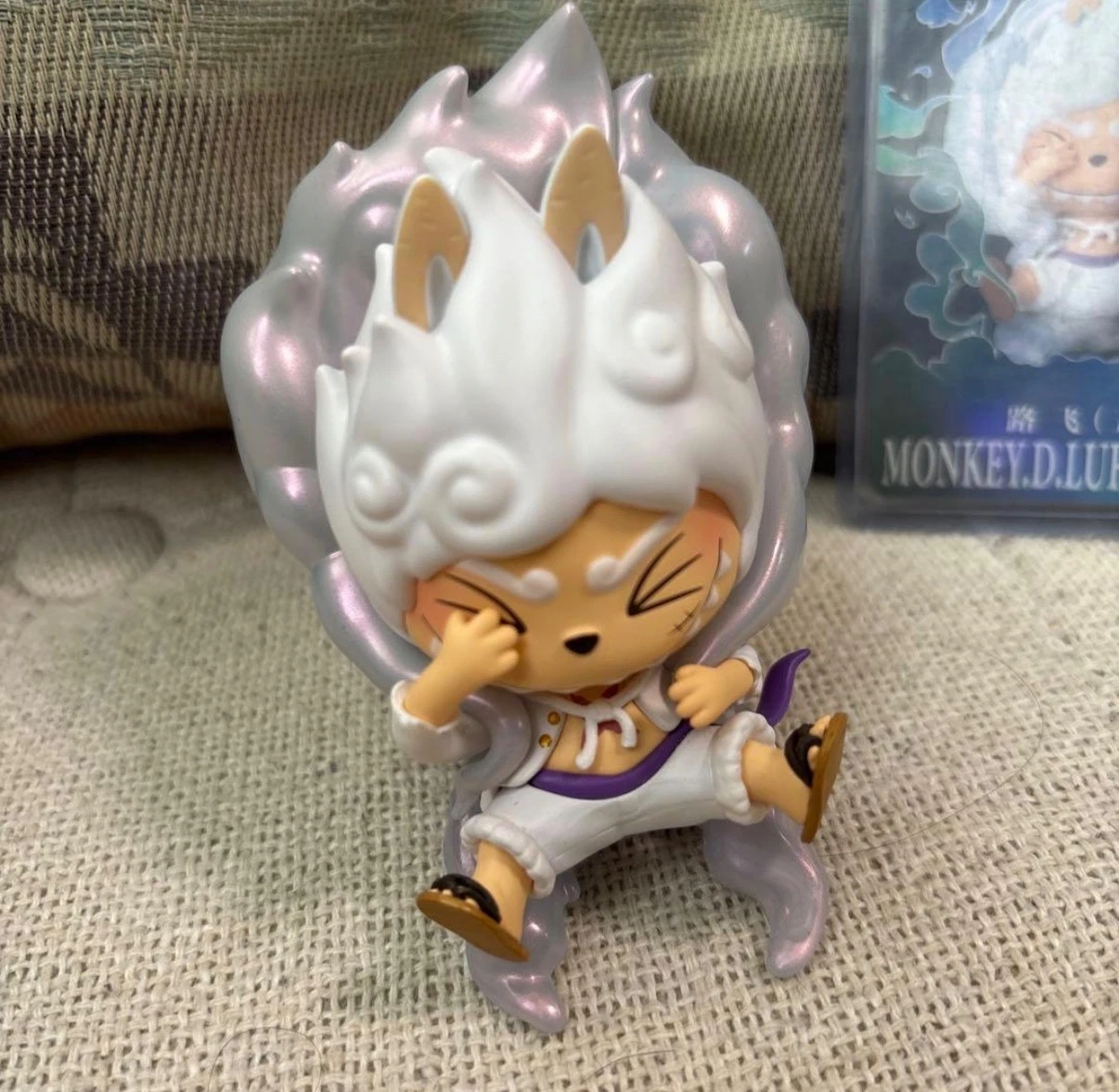 LABUBU THE MONSTERS X ONE PIECE FIGURE MONKEY D LUFFY GEAR 5 CONFIRMED