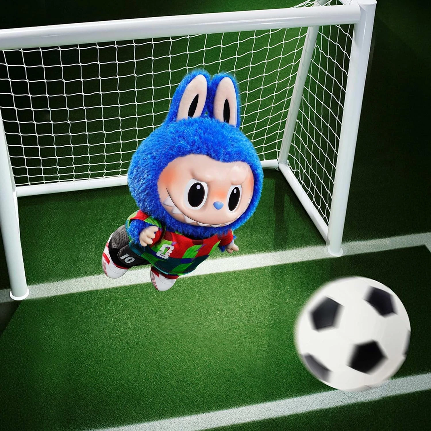 LABUBU THE MONSTERS × FIFA SERIES - CATCH THE WIN VINYL PLUSH DOLL
