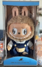 LABUBU AUTHENTIC POP MART LABUBU TIME TO CHILL VINYL DOLL