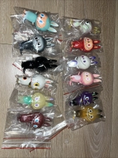 LABUBU POP MART × HOW2WORK THE LITTLE MONSTERS MINI SERIES 3 ZIMOMO LABUBU ALL 12