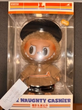 LABUBU NAUGHTY CASHIER VINYL PLUSH DOLL | THE MONSTERS EXLUSIVE
