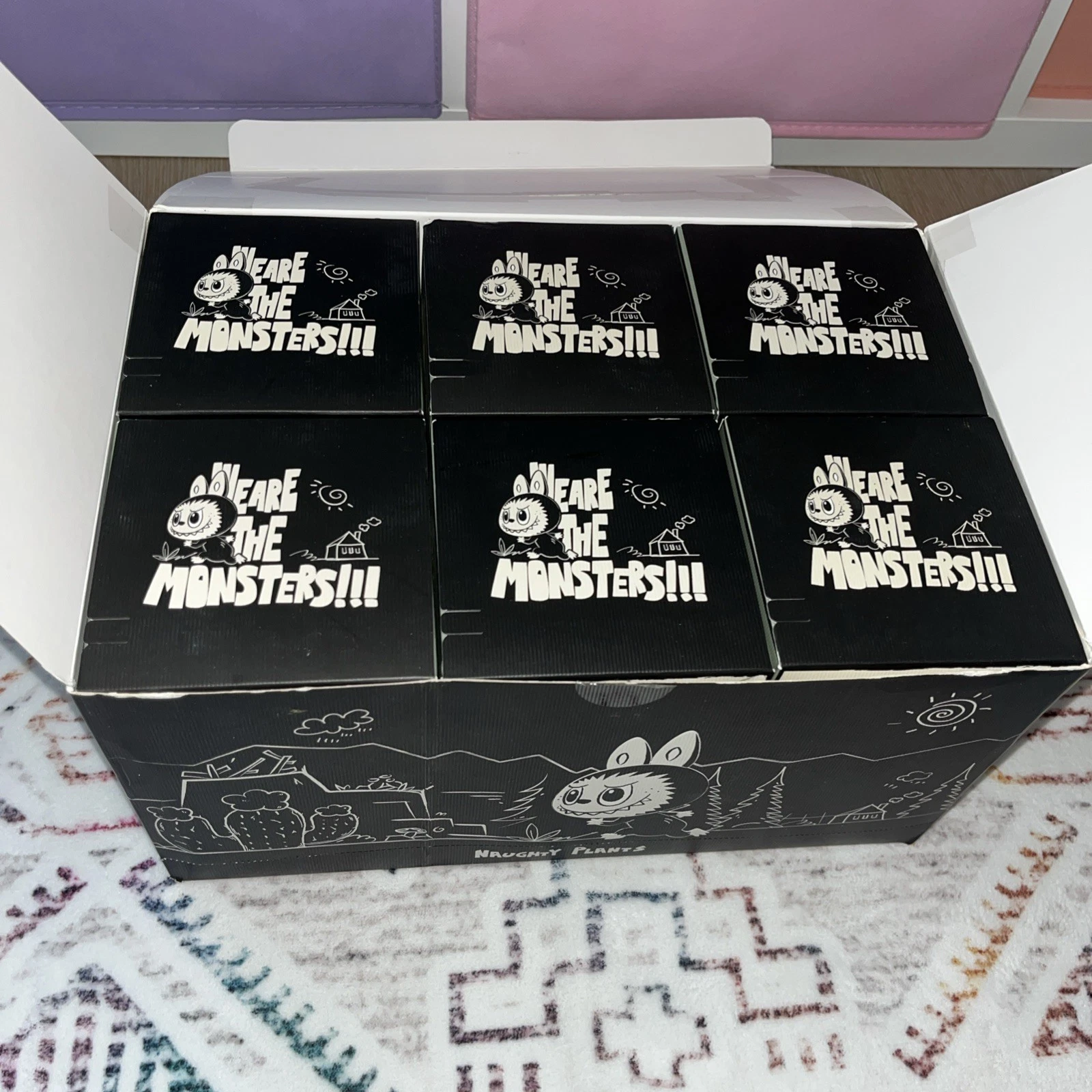 LABUBU THE MONSTERS NAUGHTY PLANTS POP MART BRAND NEW SET OF 6
