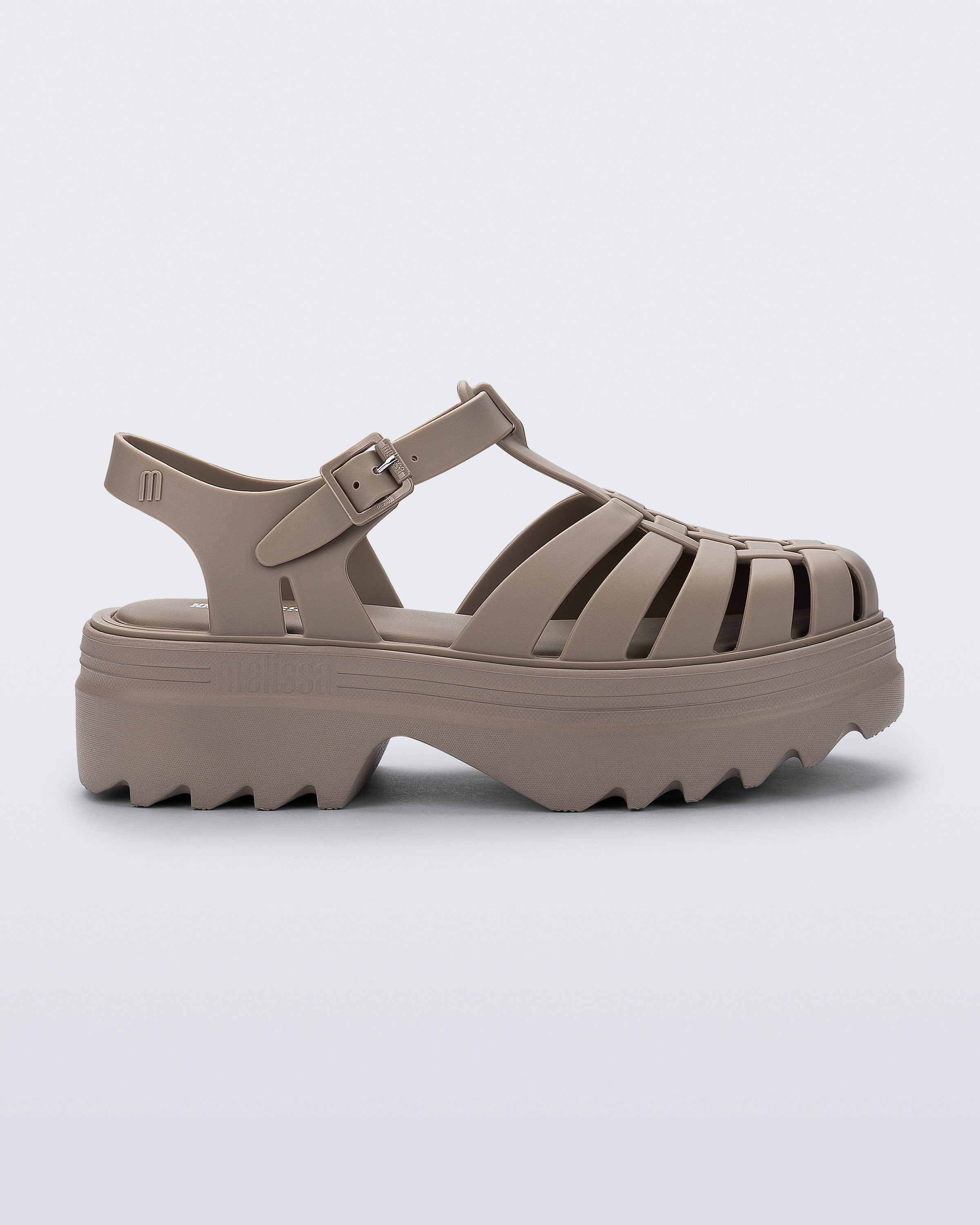 MELISSA POSSESSION PLATFORM II  DARK BEIGE
