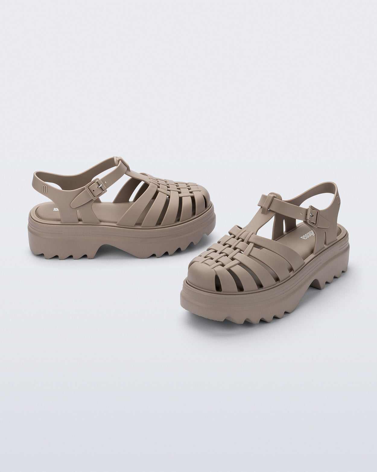 MELISSA POSSESSION PLATFORM II  DARK BEIGE
