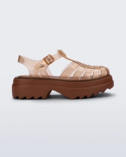 MELISSA POSSESSION PLATFORM II  TRANSPARENT BROWN