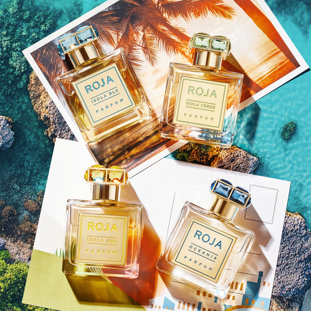 ROJA LONDON THE ISOLA TRAVEL COLLECTION SENSORY ADVENTURES 40ML