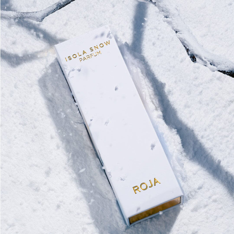 ROJA LONDON ISOLA SNOW SNOWFLAKE ACCORD, CYPRESS, MINT 10ML PARFUM