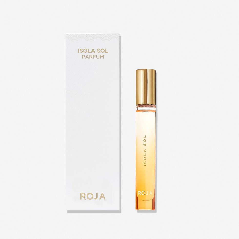 ROJA LONDON ISOLA SOL EMBRACE THE ENDLESS SUN JASMINE, COCONUT, AND SANDALWOOD 10ML