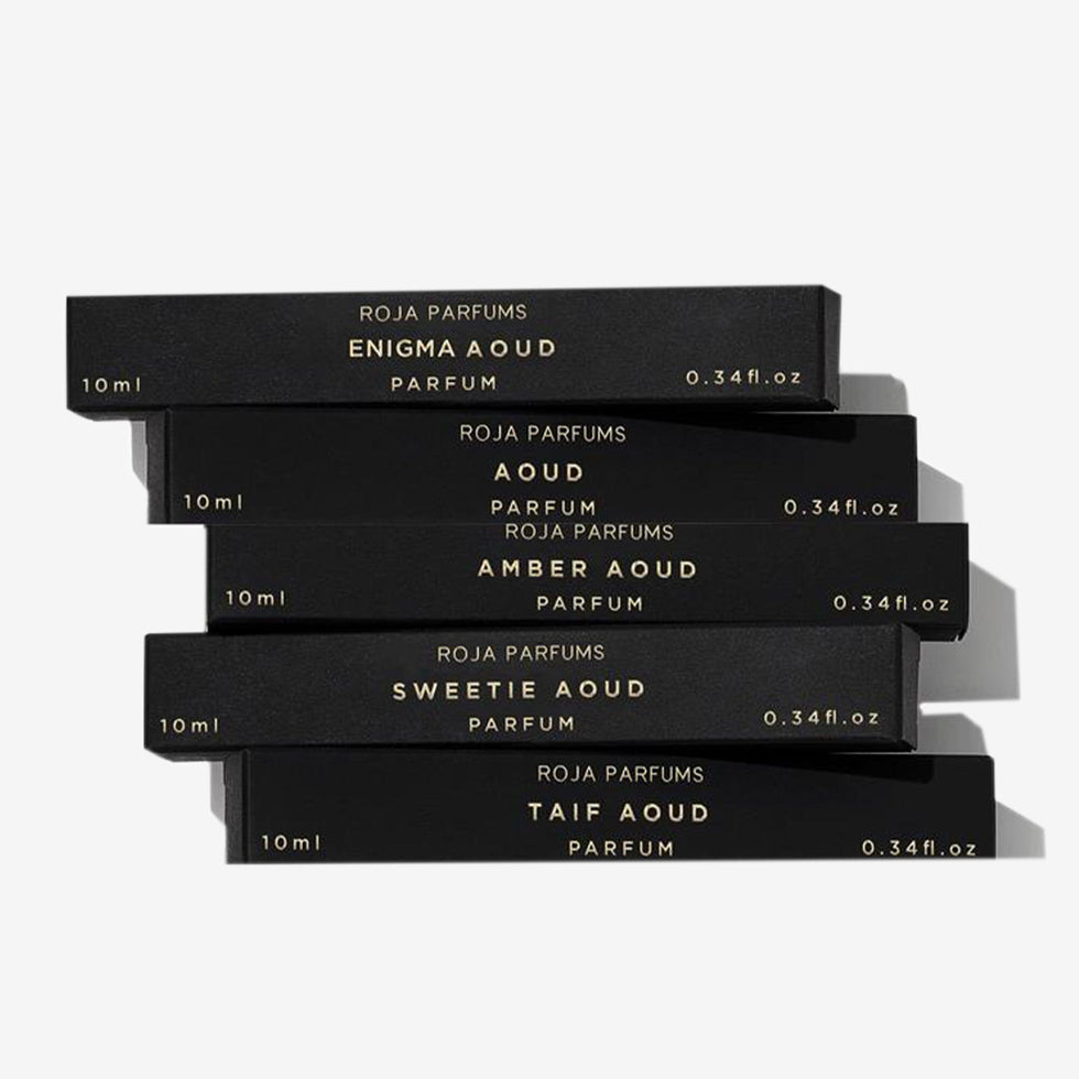 ROJA LONDON  THE AOUD TRAVEL COLLECTION OUD - THE PERFUMER'S GOLD 5X10ML
