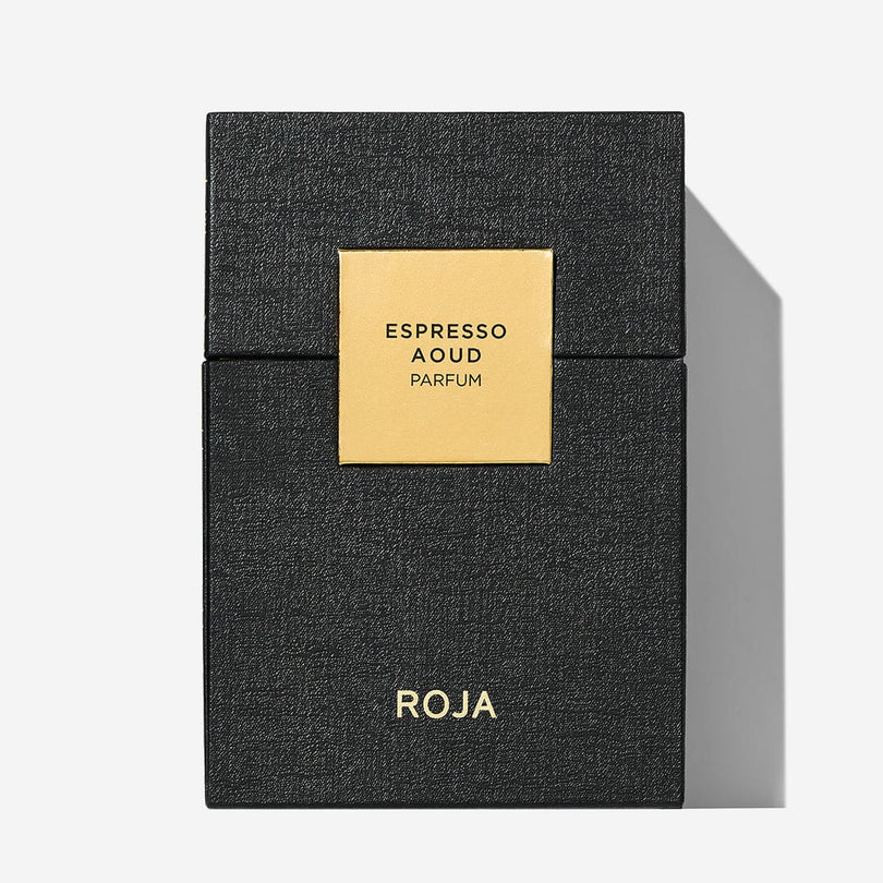 ROJA LONDON ESPRESSO AOUD A MODERN TWIST TO THE AOUD COLLECTION CARAMELISED NUTS, ROASTED COFFEE BEANS, AND AOUD 50ML