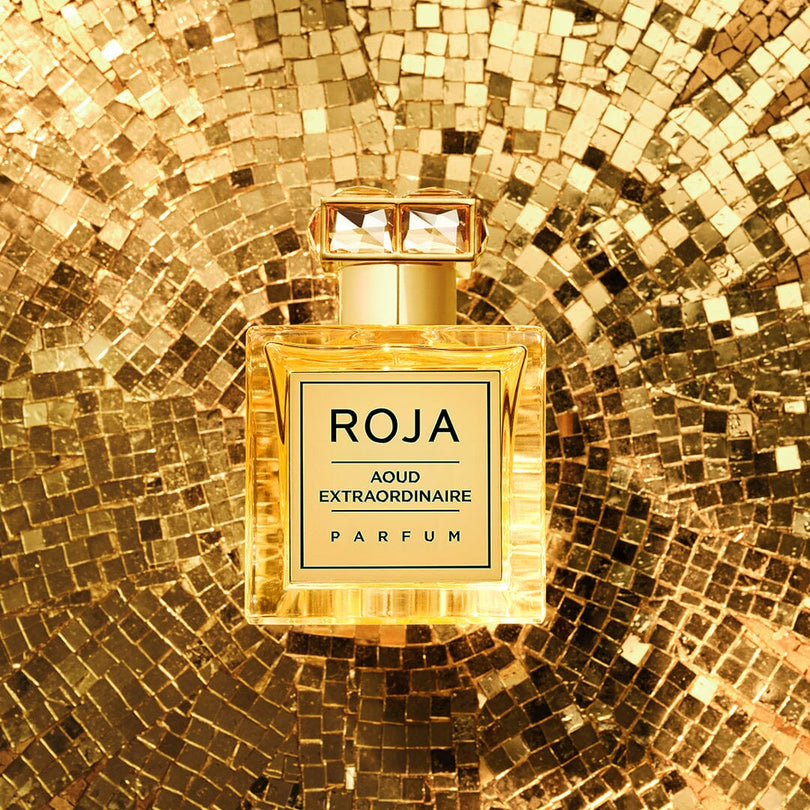 ROJA LONDON AOUD EXTRAORDINAIRE THE PERFUMER'S GOLD MANGO, TOFFEE, AND AOUD 50 ML