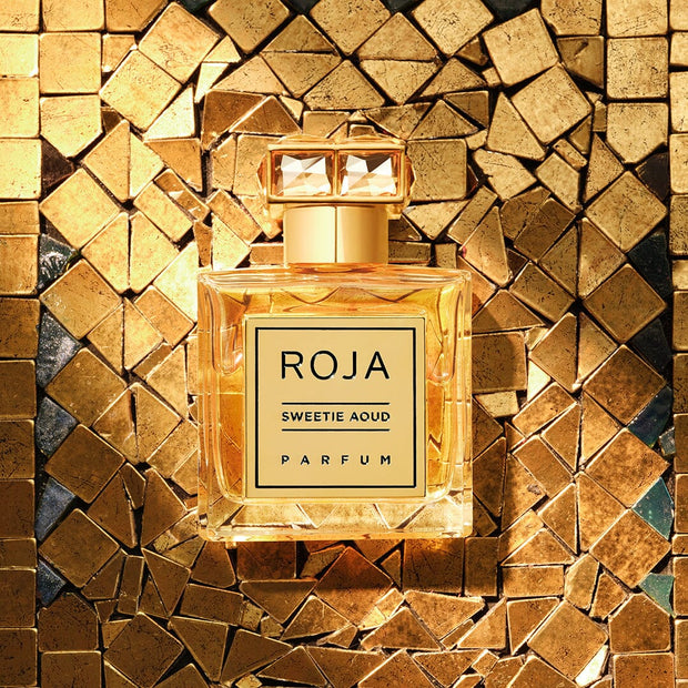 ROJA LONDON SWEETIE AOUD THE YUMMY OUD PATISSERIE ACCORD, FRANKINCENSE, AND AOUD 50 ML