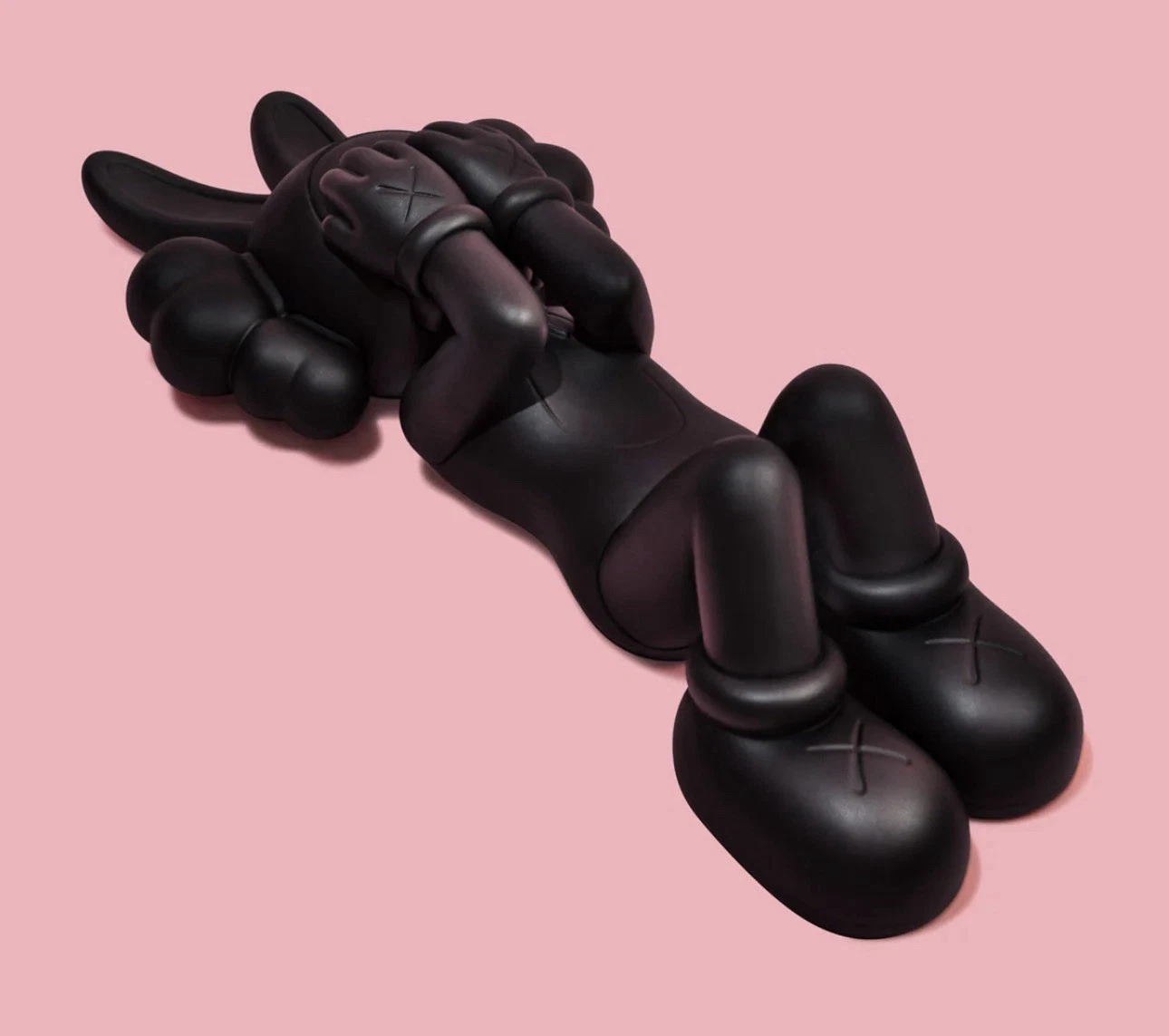 KAWS HOLIDAY INDONESIA - FIGURE PINK AND BLACK SET