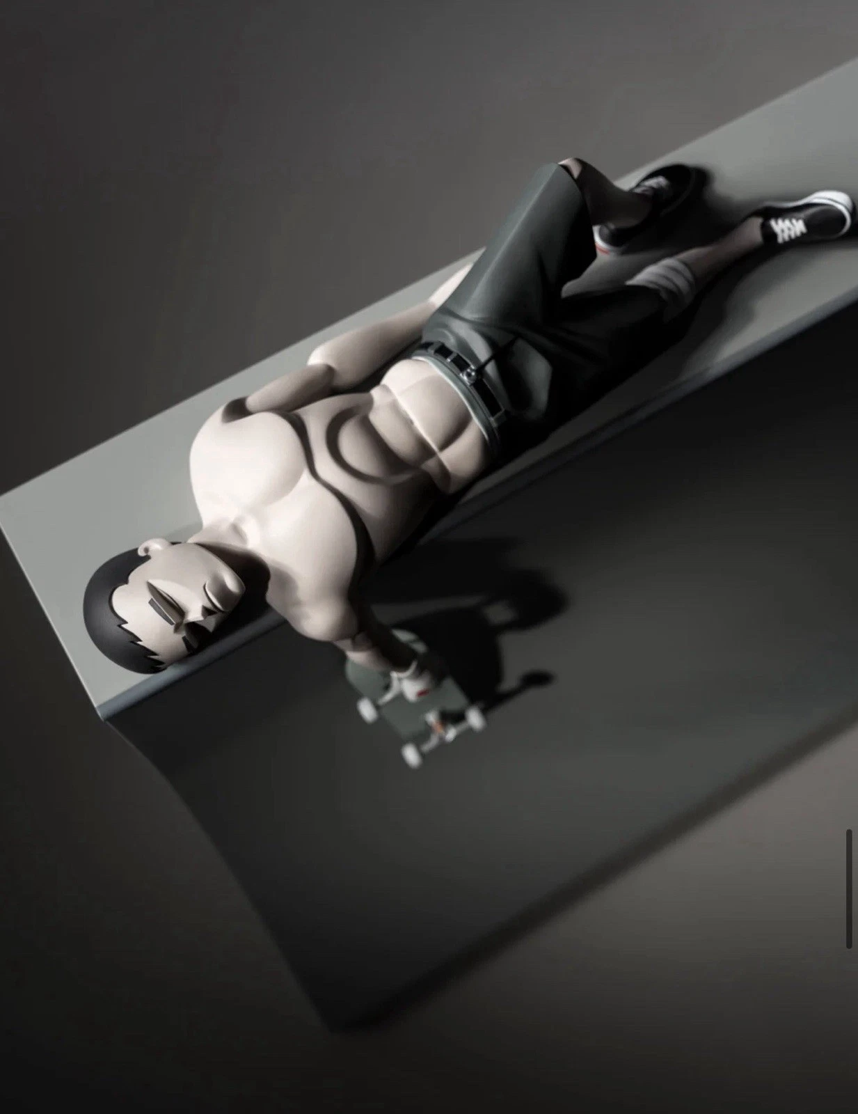 KAWS COARSE TOYS TRANSITION EMPTY SPACES LIMITED VINYL FIGURE