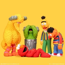 KAWS X SESAME STREET FULL SET