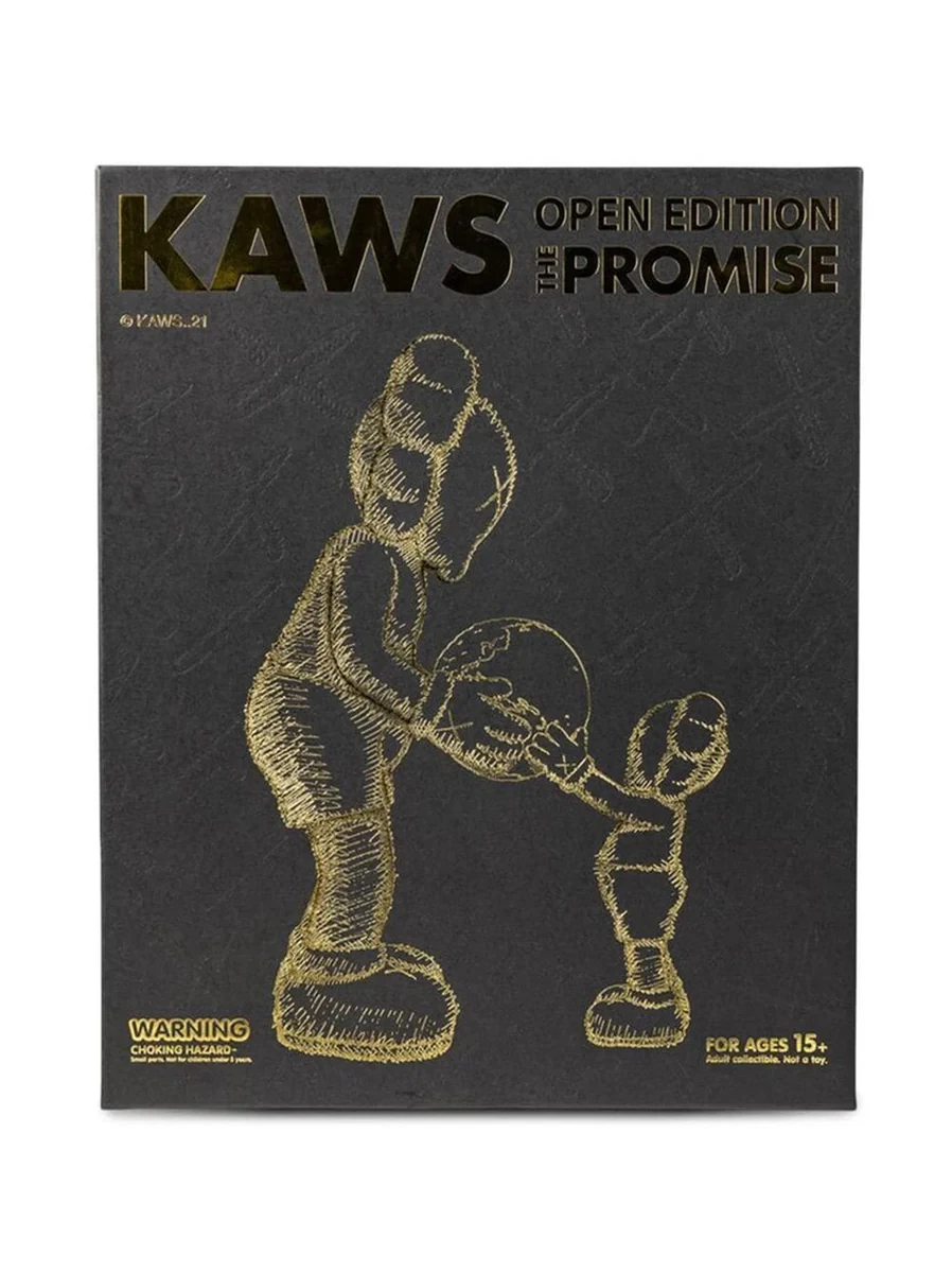 KAWS THE PROMISE BLACK 2022 NEW IN BOX
