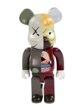 KAWS DISSECTED BROWN COMPANION 1000% MEDICOM