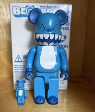 KAWS-NATION 400% & 100% KAWS CHOMPERS MEDICOM TOY BEARBRICK JAPAN