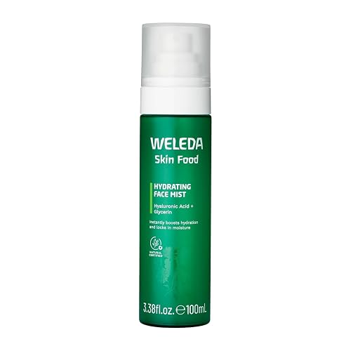 WELEDA SKIN FOOD HYDRATING FACIAL MIST NOURISHING MOISTURIZING FACE SPRAY FOR RADIANT SKIN