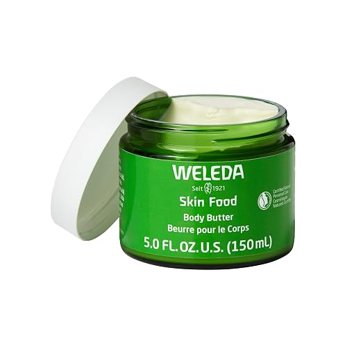 WELEDA SKIN FOOD BODY BUTTER 5OZ - HYDRATING MOISTURIZER WITH SHEA, COCOA ALMOND OIL