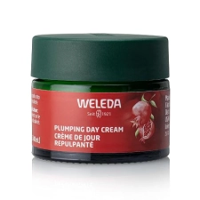 WELEDA PLUMPING DAY CREAM 1.3 OZ PLANT-BASED MOISTURIZER WITH POMEGRANATE MACA PEPTIDES