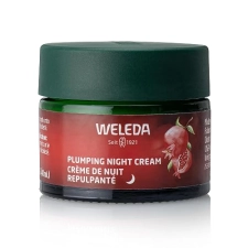 WELEDA PLUMPING NIGHT CREAM WITH POMEGRANATE MACA ROOT PEPTIDES PLANT-BASED FACE MOISTURIZER