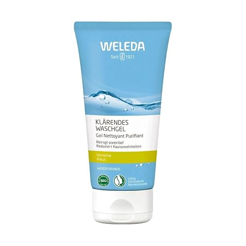 WELEDA CLARIFYING FACE CLEANSING GEL 3.4 OZ GENTLE DEEP CLEANSER FOR CLEAR SKIN