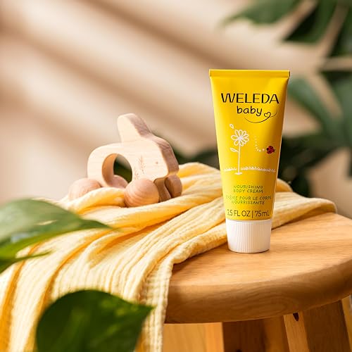 WELEDA CALENDULA BODY CREAM 2.5 OZ SOOTHING MOISTURIZER FOR SENSITIVE SKIN
