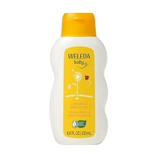 WELEDA BABY CALENDULA BODY LOTION 6.8 OZ MOISTURIZING WITH CALENDULA, CHAMOMILE OILS
