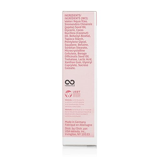 WELEDA UNSCENTED HAND CREAM 1.7 OZ MOISTURIZING PLANT-BASED FORMULA WITH JOJOBA, BORAGE COCONUT OILS
