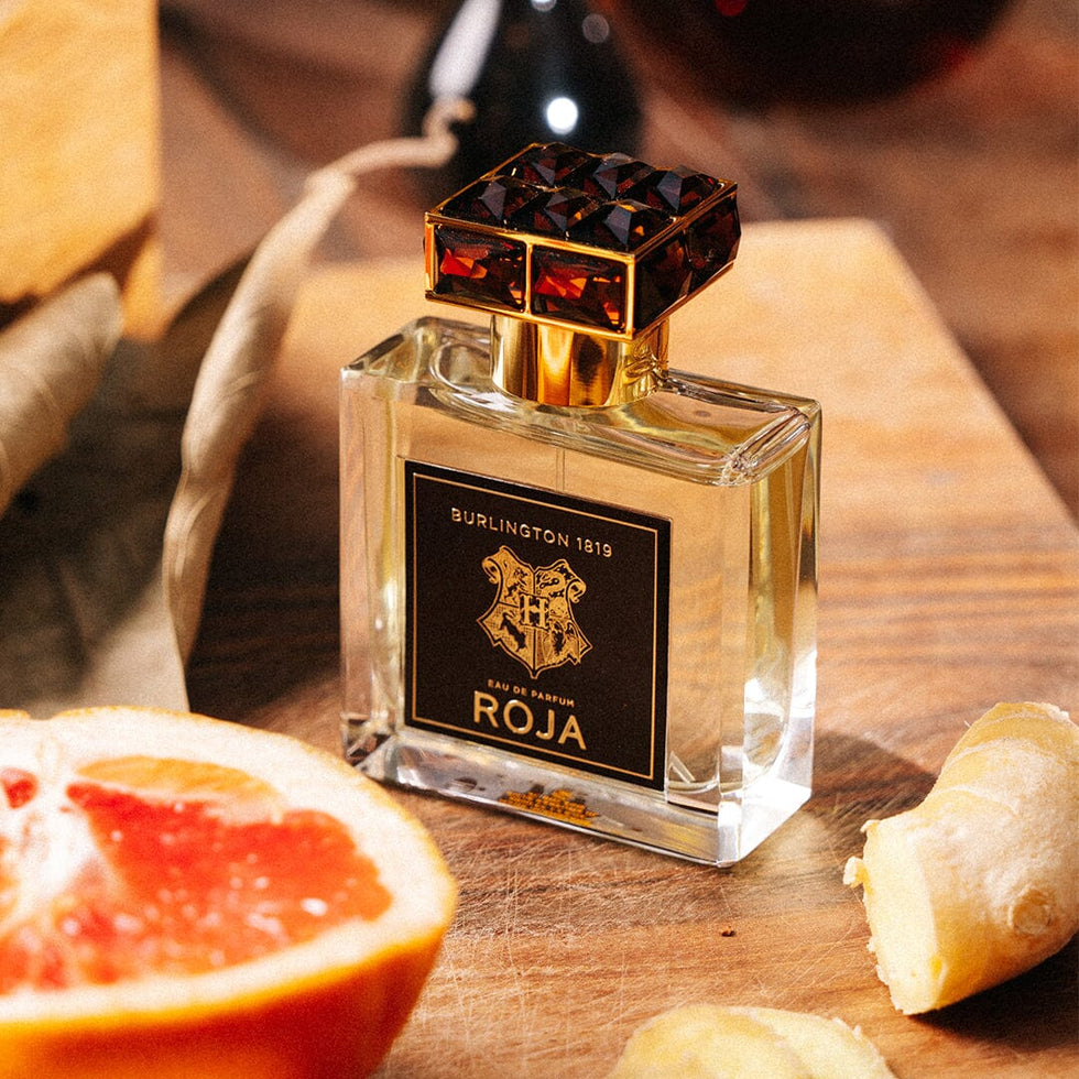 ROJA LONDON HARRY POTTER BURLINGTON 1819 LIMITED-EDITION GRAPEFRUIT, GINGER, AND TOBACCO 50 ML