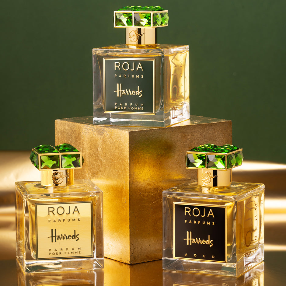 ROJA LONDON HARRODS POUR HOMME BITTER ORANGE, LAVENDER, PATCHOULI, CASMIR WOOD, AMBER 100ML