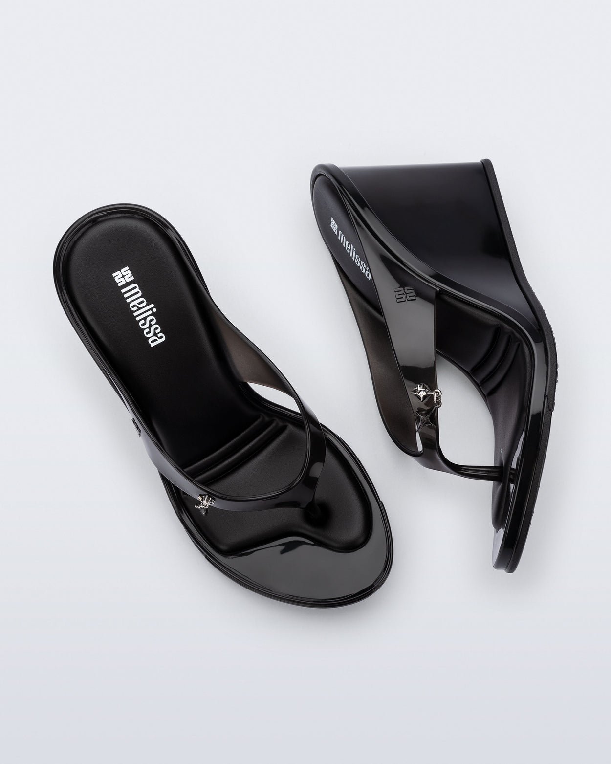MELISSA NABEELA  CLEAR BLACK
