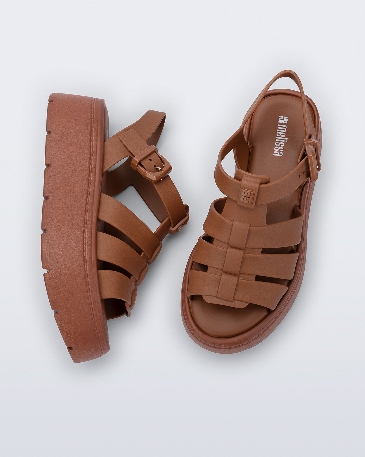 MELISSA UP PLATFORM  BROWN