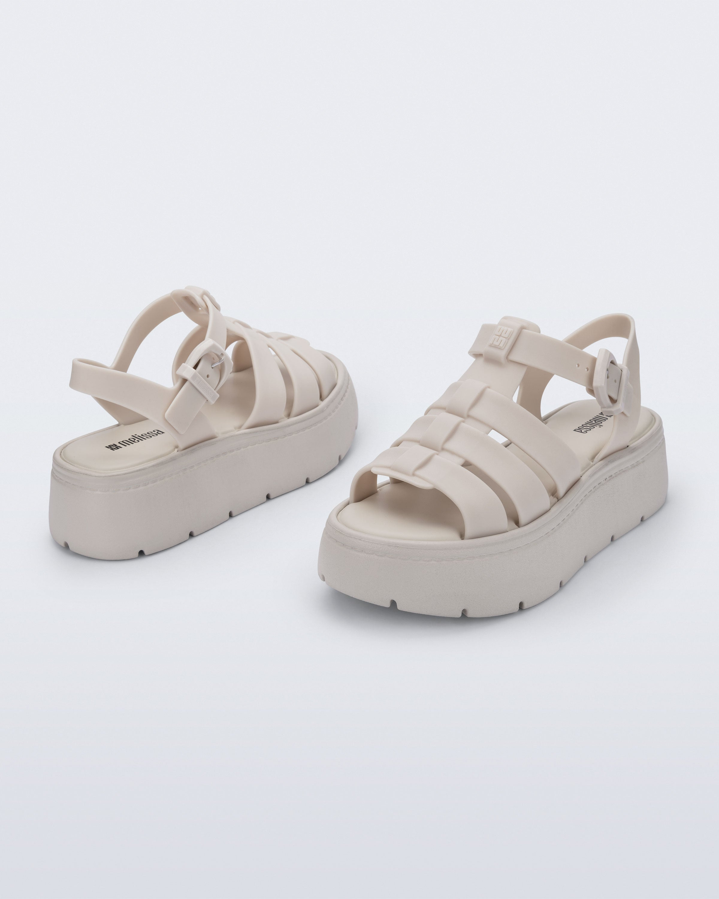 MELISSA UP PLATFORM  LIGHT BEIGE
