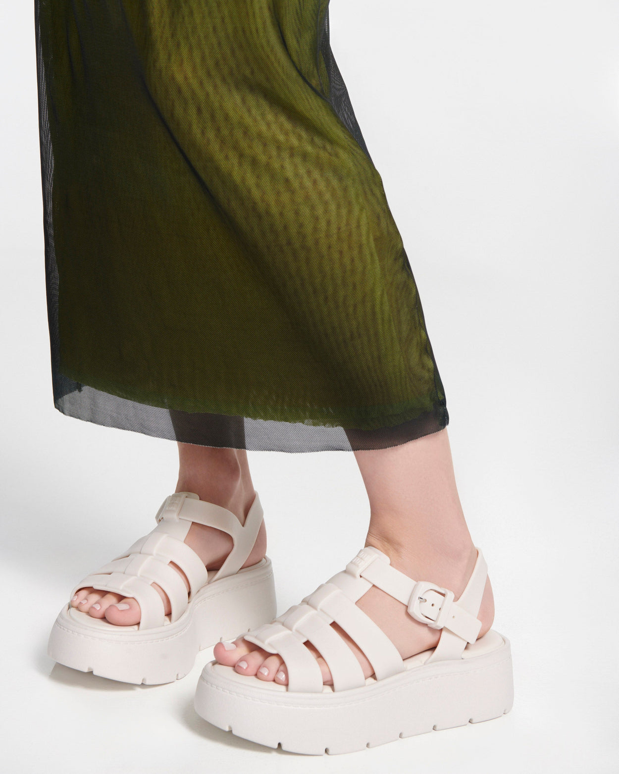 MELISSA UP PLATFORM  LIGHT BEIGE