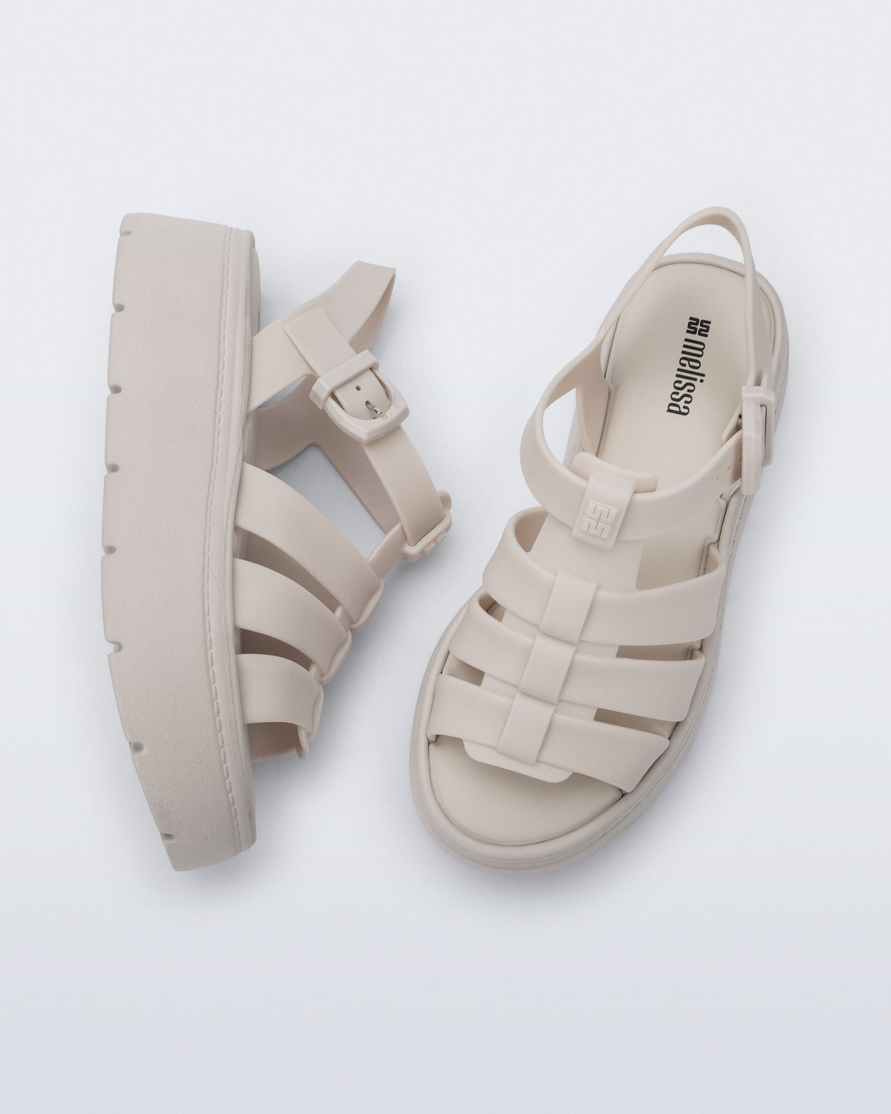 MELISSA UP PLATFORM  LIGHT BEIGE