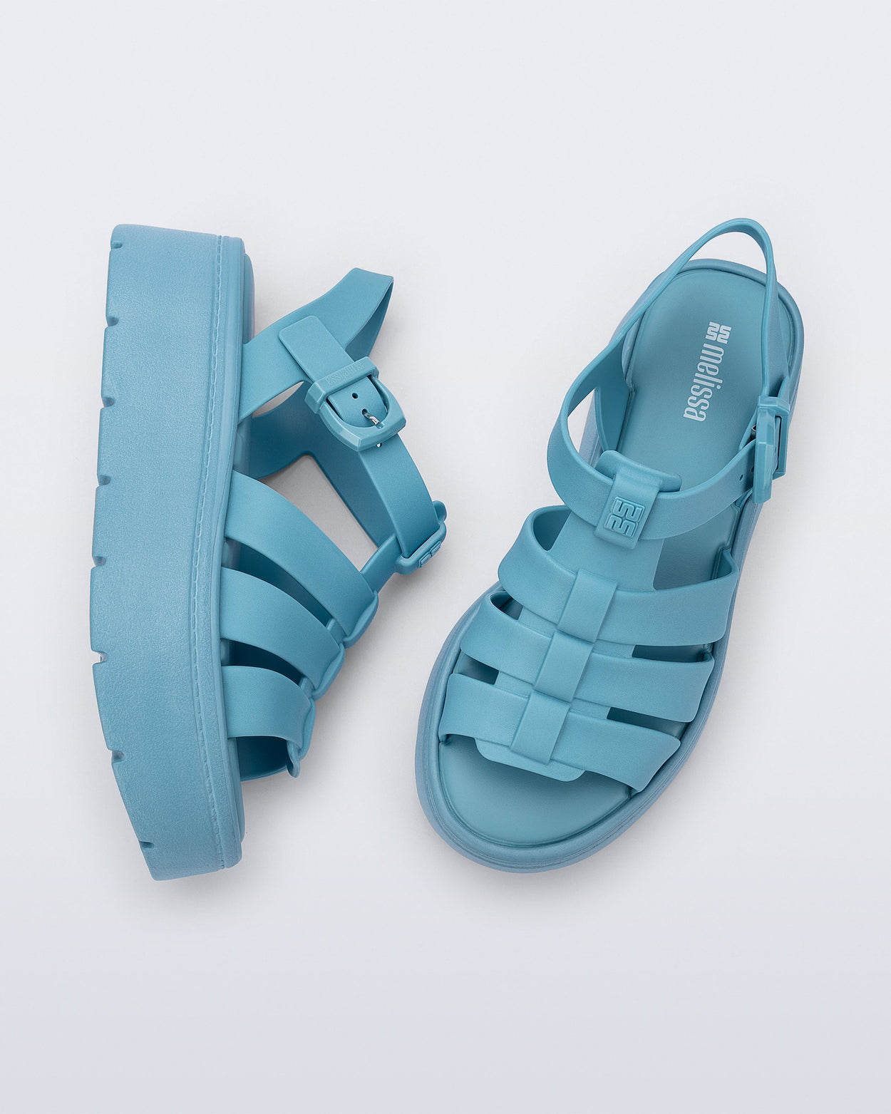 MELISSA UP PLATFORM  BLUE