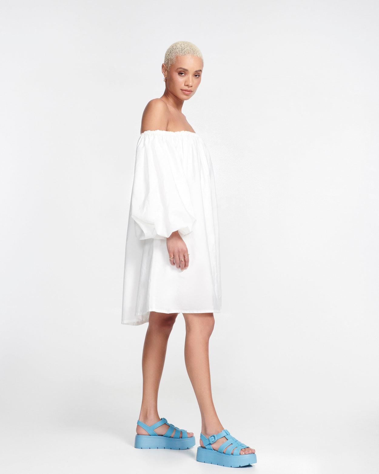 MELISSA UP PLATFORM  BLUE