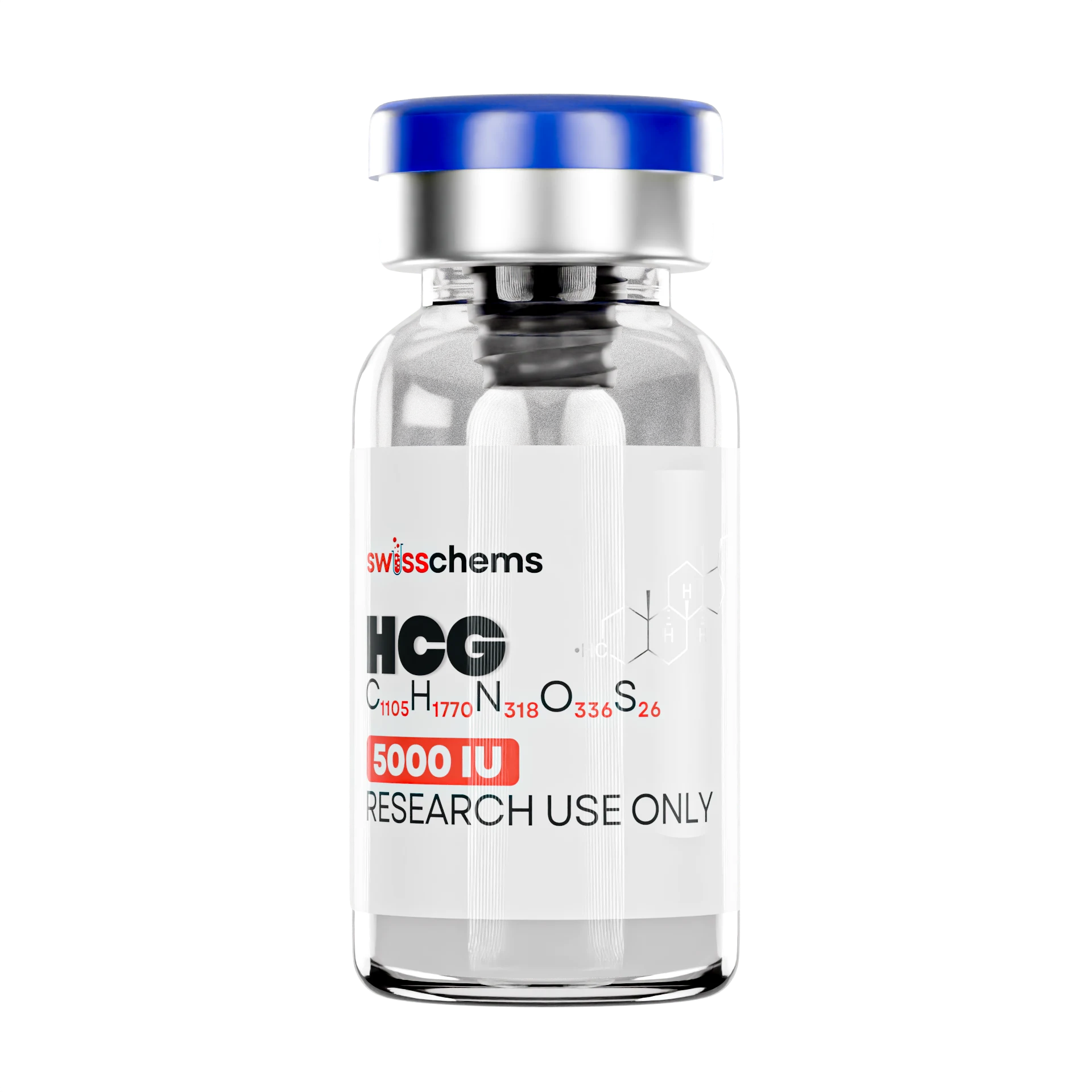 SWISS CHEMS HCG 5000 IU KIT 10 VIALS