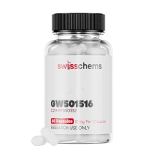 SWISS CHEMS GW-501516 (CARDARINE), (10MG/CAPSULE) 60 CAPSULES