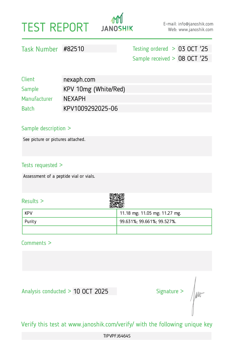 NEXAPH KPV 10MG (10 VIALS/KIT)