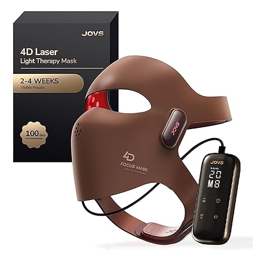 JOVS 4D LED RED LIGHT THERAPY MASK FOR FACE ANTI-AGING, ANTI-WRINKLE SKIN FIRMING