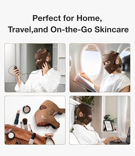 JOVS 4D LED RED LIGHT THERAPY MASK FOR FACE ANTI-AGING, ANTI-WRINKLE SKIN FIRMING