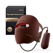 JOVS 3D RED LIGHT THERAPY MASK WITH 328 LEDS, CORDLESS, 4 MODES FOR WRINKLE REDUCTION