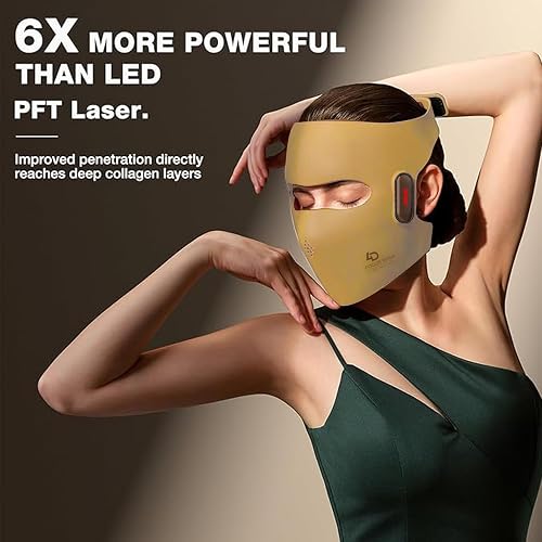 JOVS 4D GOLD LASER LIGHT THERAPY MASK FOR SKIN REJUVENATION AND ANTI-AGING TREATMENT