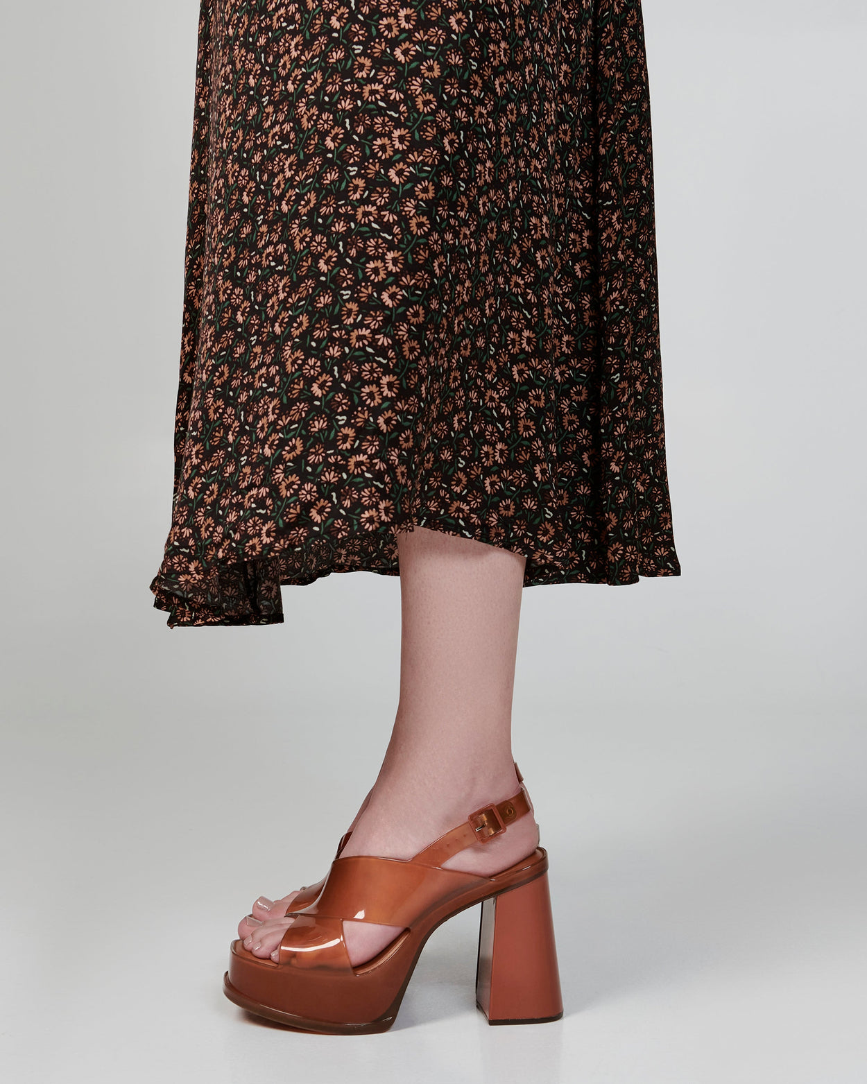 MELISSA DANCE HEEL  BROWN